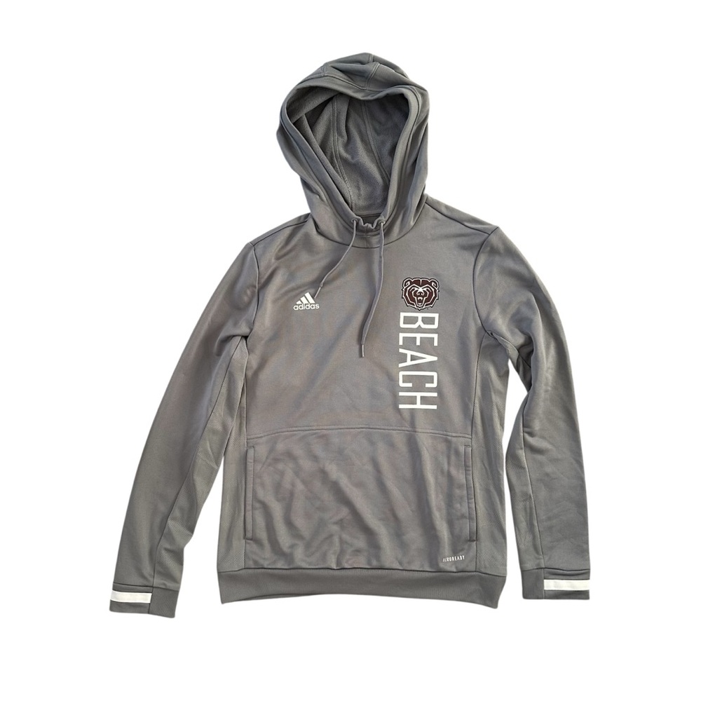 Adidas Silver Aeroready Missouri State Bears Hoodie Size M NWT